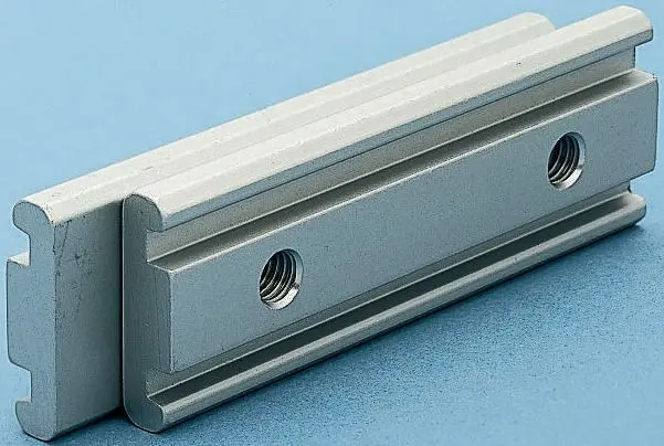 Produktfoto 1 von FlexLink Verbindungskomponente, Parallelverbinder, Balken für 11 mm, M8, L. 75 mm passend für 44 x 48 mm