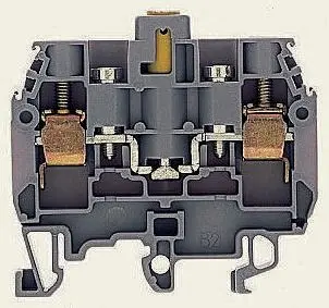 Produktfoto 1 von Entrelec SNA DIN-Tragschiene 1 Grau, 6 mm², 500 V ac Schraubbefestigung