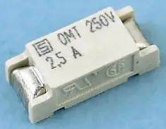 Produktfoto 1 von Schurter Nicht zurücksetzbare Sicherung 750mA 250V ac Thermoplast T 4.6mm 3.9 mm