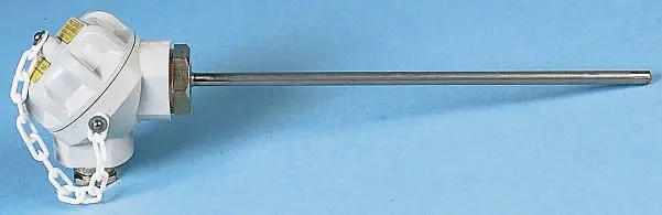 Correge PT100 Sensorelement Widerstandsthermometer Inox 316L Ø 6mm x 350mm, 0°C → +450°C
