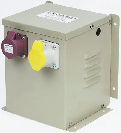 Produktfoto 1 von Carroll & Meynell 1 CM2250WM2 Baustellentransformator, Primär 230 V ac / Sekundär ±55 V ac, 24 V ac, 10.2 A