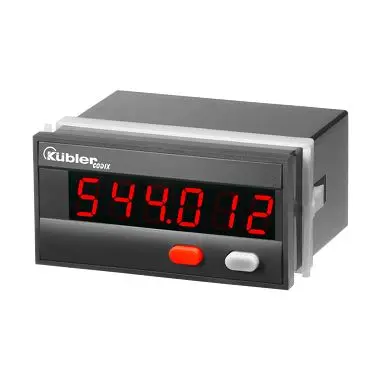 Produktfoto 1 von Kübler CODIX 544 LED-Display Bidirektional Zähler Elektrisch, Manuell 6-stellig Frequenz, Stunden/Minuten/Sekunden,