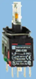 Produktfoto 1 von Schneider Electric Harmony XB6 Kontaktblock mit Fassung Anzeigenblock LED Blau beleuchtet 1 Schließer, 1 Öffner Faston