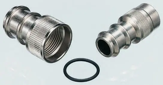 Produktfoto 1 von ITT Cannon Trident Neptune Metal 14 mm Standard Rundsteckverbinder Buchse 3-polig Buchse 40A Kabel IP40