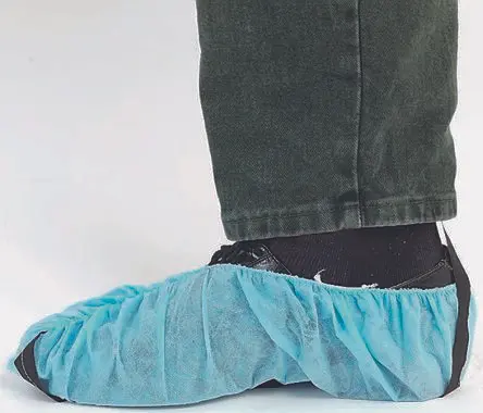 Produktfoto 1 von RS PRO Schuhüberzieher Blau, Größe One Size ESD-Sicherheit 50 pro Paket Stück