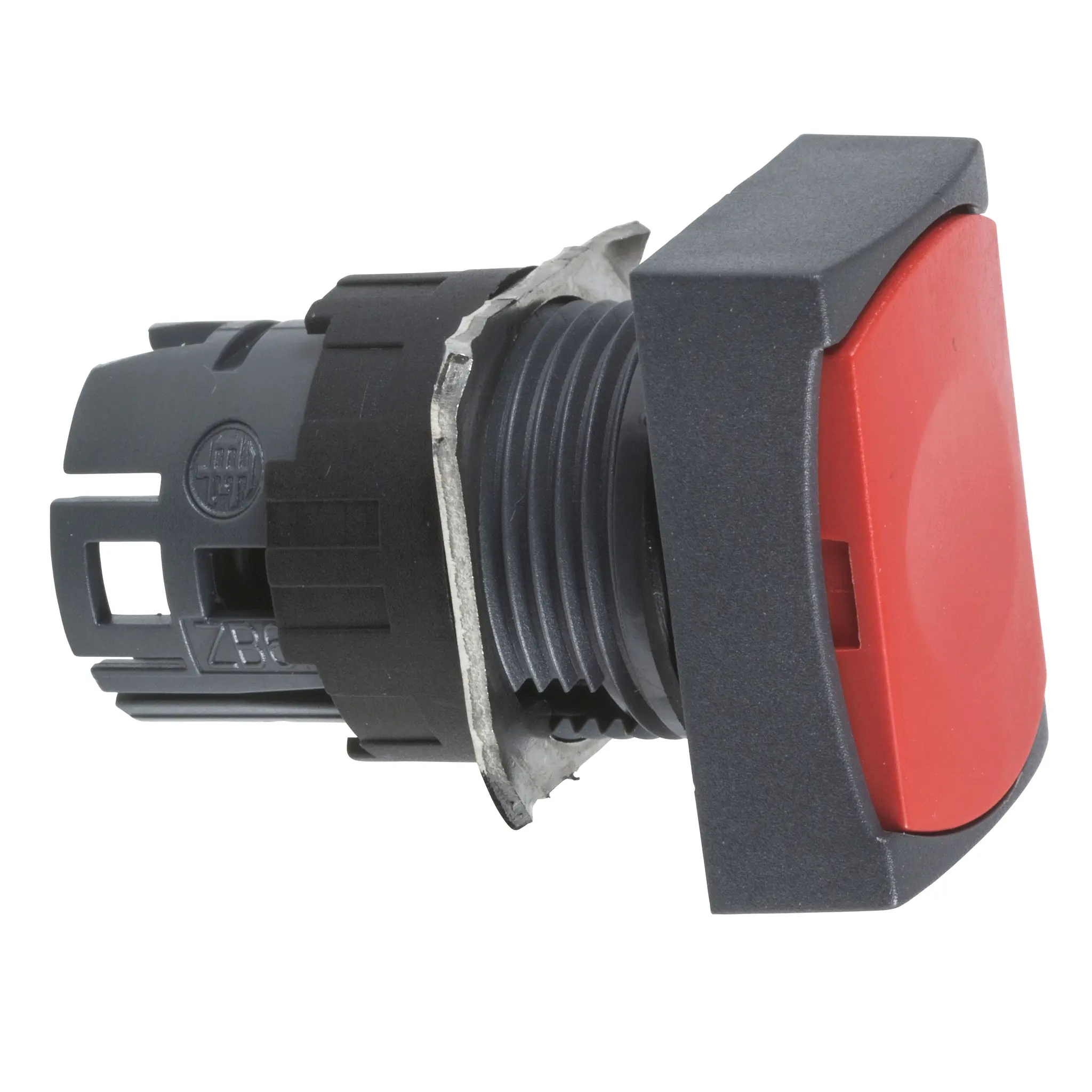 Produktfoto 1 von Schneider Electric Harmony style 6 Drucktastenkopf Ø 16 mm, Rot Federrückstellung Rechteckig Rechteckig Kunststoff, IP65
