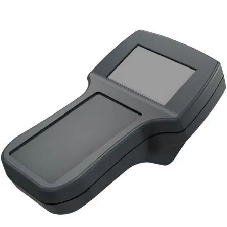 Produktfoto 1 von Rose Serie Beluga Tragbares Gehäuse, Polyamid, 75 mm Eingebautes Batteriefach Anzeige, 187 mm, H. 50 mm, Schwarz, Grau,