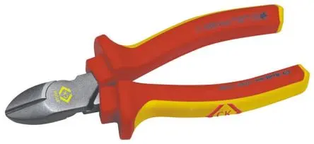 Produktfoto 1 von CK ESD-Sicherheit Halbbündig Kabelschneider 160 mm / Backen 9mm, Schneidleistung 4 mm