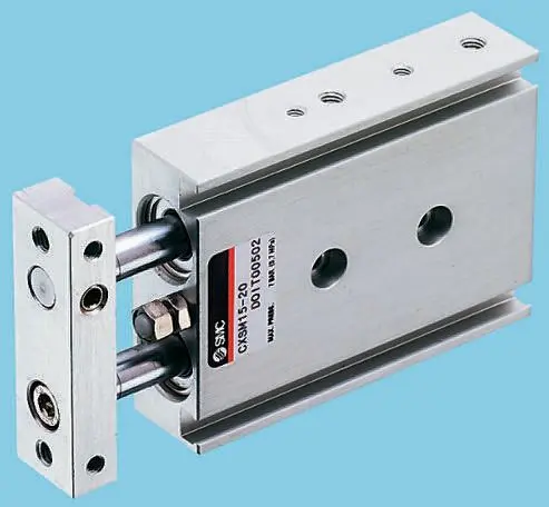 Produktfoto 1 von SMC CXSM M5 x 0,8 Pneumatik-Führungszylinder, Bohrung Ø 15mm / Hub 10mm bis 0,7 MPa