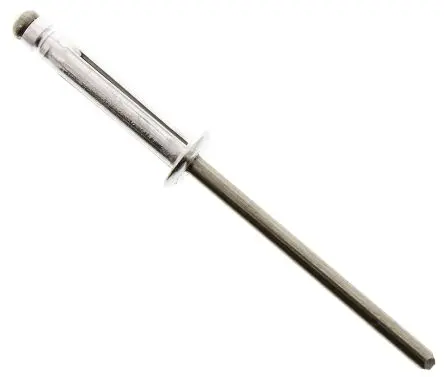 Produktfoto 1 von POP Blende Niet, Ø 4.18 mm x 21.3 mm, Aluminium, 4.3 mm aus Aluminium