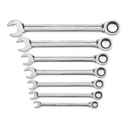 Produktfoto 1 von GearWrench Schraubenschlüsselsatz Ratschenschlüsselsatz, 7-teilig 5/16 to 3/4 in