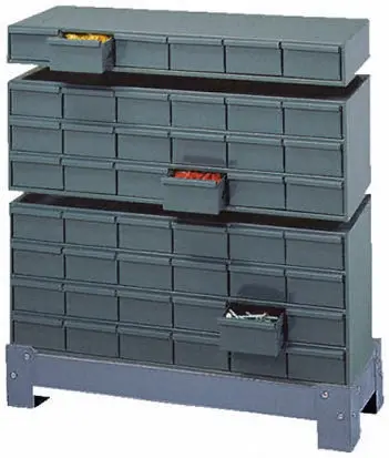 Durham 18 Stahl Schubladenmagazin Grau, 279 mm x 857 mm x 295 mm