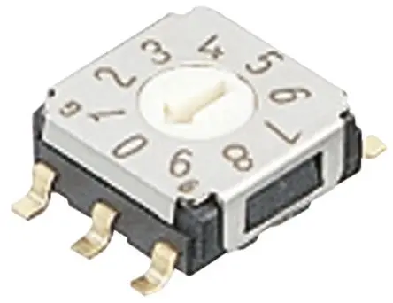 Produktfoto 1 von Nidec Components 10-Stufen DIP-Schalter