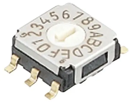 Produktfoto 1 von Nidec Components 16-Stufen DIP-Schalter