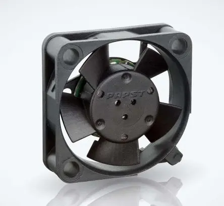Produktfoto 1 von ebm-papst 250 Axiallüfter, Hülse, 12V dc / 450 mW 42 mA, 9000 U/min, 3.4 m³/h IP20 25 mm 25mm 8 mm