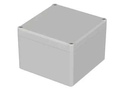Produktfoto 1 von Bopla Euromas II; Gehäuse; Polycarbonat; Hellgrau IP65 Breite 120 mm Höhe 87 mm Länge 122 mm