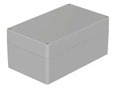 Produktfoto 1 von Bopla Euromas; Gehäuse; ABS; Hellgrau IP66 Breite 120 mm Höhe 90 mm Länge 200 mm