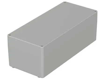 Produktfoto 1 von Bopla Euromas; Gehäuse; ABS; Hellgrau IP66 Breite 150 mm Höhe 120 mm Länge 340 mm