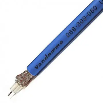 Produktfoto 1 von Van Damme RG59 SDI-Koaxialkabel, Verlegekabel, 75 Ω, 500 m, Aussen ø 6.15 mm Außen-ø