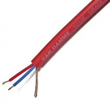 Produktfoto 1 von Van Damme Tour Grade Classic XKE Audiokabel Geschirmt, Außen-ø 6.35 mm Außen-ø Rot, L. 100 m