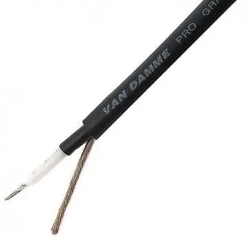 Produktfoto 1 von Van Damme Classic Patch Audiokabel Geschirmt, L. 100 m Schwarz