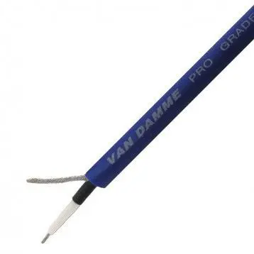 Produktfoto 1 von Van Damme classic instrument Audiokabel Geschirmt, Außen-ø 6 mm Außen-ø Blau, L. 100 m