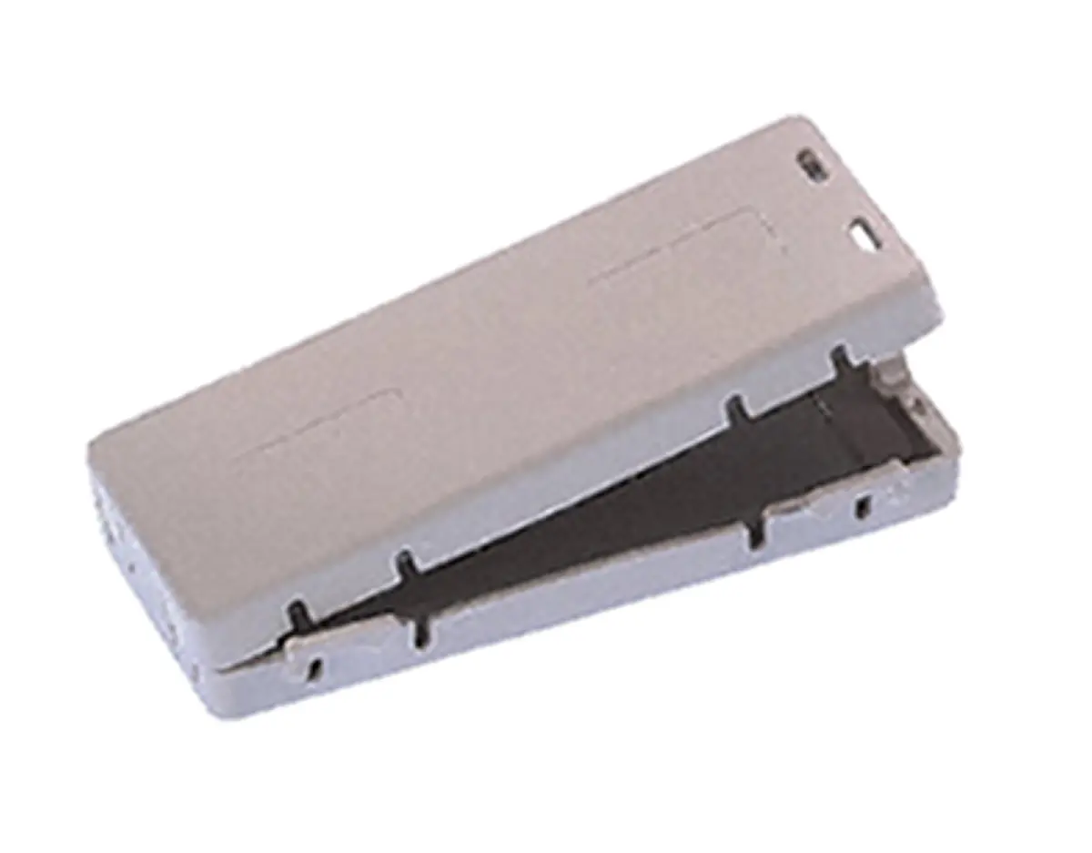 Produktfoto 1 von Wurth Elektronik Nylon 6.6, 4W620 Flachkabel-Ferrit Zum Öffnen bis 50 Adern 1.27 mm 64.5 mm