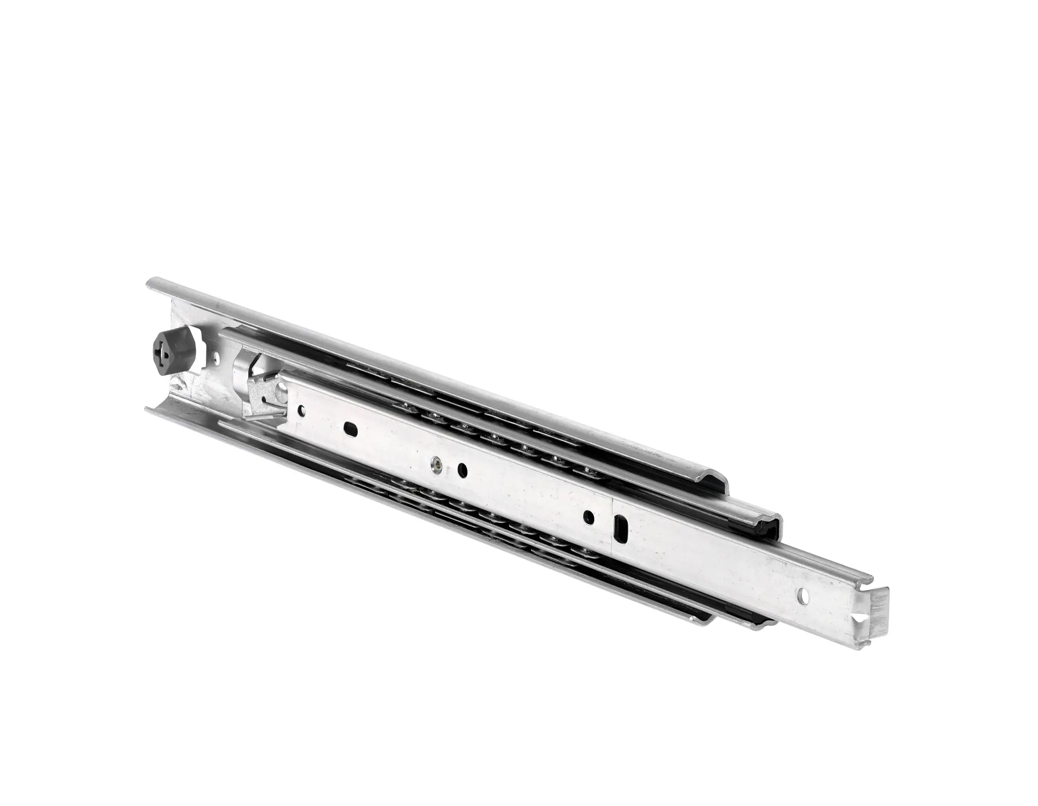 Produktfoto 1 von Accuride Teleskopschiene, Stahl, DZ3607, 110kg max., 19.1 mm breit, 53.1 mm hoch, 559 mm tief