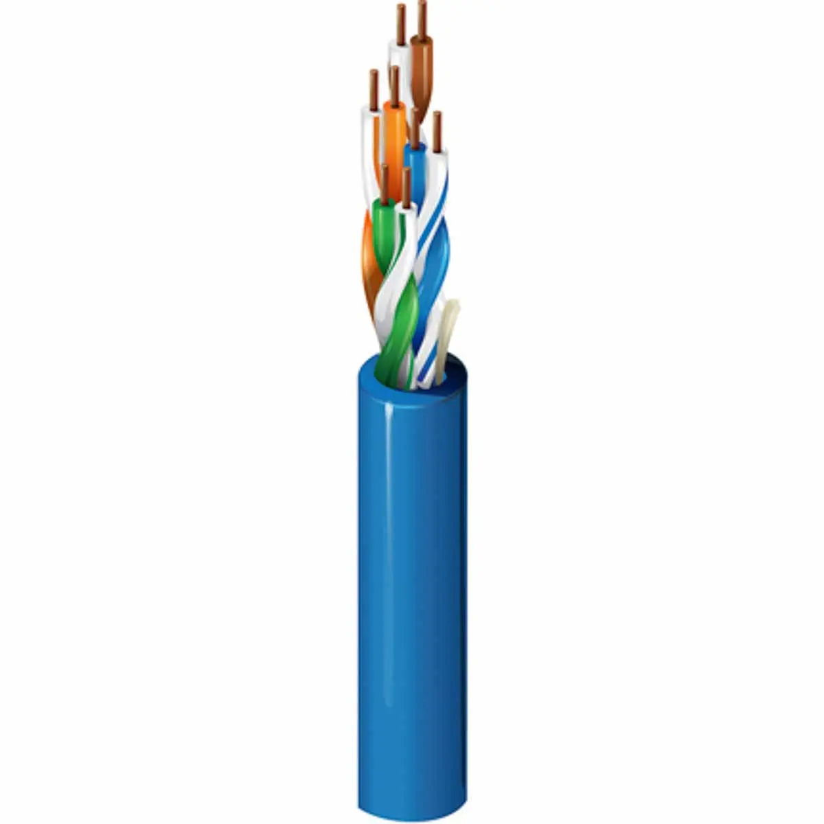 Produktfoto 1 von Belden 1583ENH Cat5e Ethernet-Kabel, 305 m, Blau Ungeschirmt Ungeschirmt, Aussen ø 4.7 mm Außen-ø , Raucharm halogenfrei