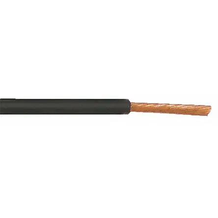 Produktfoto 1 von TE Connectivity Automotive Kabel 2.5 mm² 100m Schwarz Ø 2.85mm 19/0,41 mm Litzen