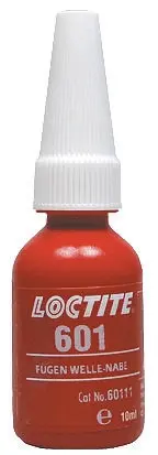 Produktfoto 1 von Loctite 601 Fügeklebstoff, Hoch Flüssig Grün, Flasche 10 ml, 150 °C, -55 °C