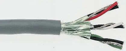 Produktfoto 1 von Alpha Wire Alpha Essentials Communication & Control Datenkabel, 3-paarig 0,23 mm Ø 9.5mm F/UTP Schirmung PVC isoliert