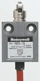 Produktfoto 1 von Honeywell 14CE Endschalter, Stößel 1-poliger Umschalter, IP65, IP66, IP67, IP68, Zinkdruckguss 250V ac 5A