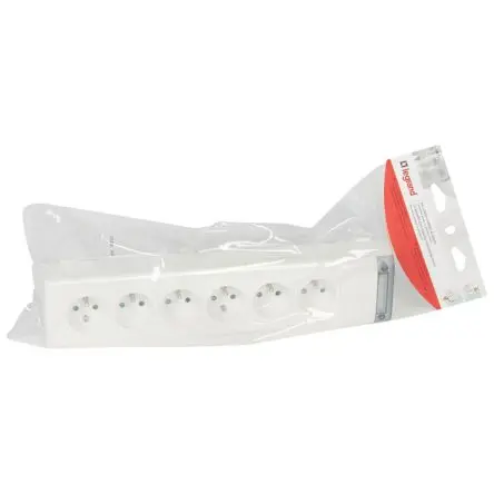 Produktfoto 1 von Legrand Typ E Mehrfachsteckdose, 6-fach 16A, 250V ac
