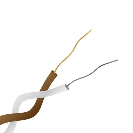 Produktfoto 1 von RS PRO Geschirmt 1 25 m Polytetrafluorethylen-isoliert Thermoelement Kabel/Draht für Thermoelement Typ T, 250 °C