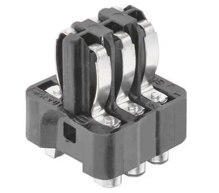 Produktfoto 1 von HARTING STAF Industrie-Steckverbinder Kontakteinsatz Stecker, 6-polig 10A, Steckverbindereinsatz, Steckverbindereinsatz