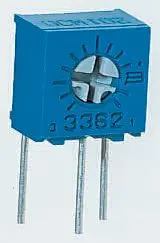 Bourns 3362 1-Gang Durchsteckmontage Trimm-Potentiometer, Seitliche Einstellung, 100 kΩ, 10 %, 0.5 W, Stift, L. 6.6 mm