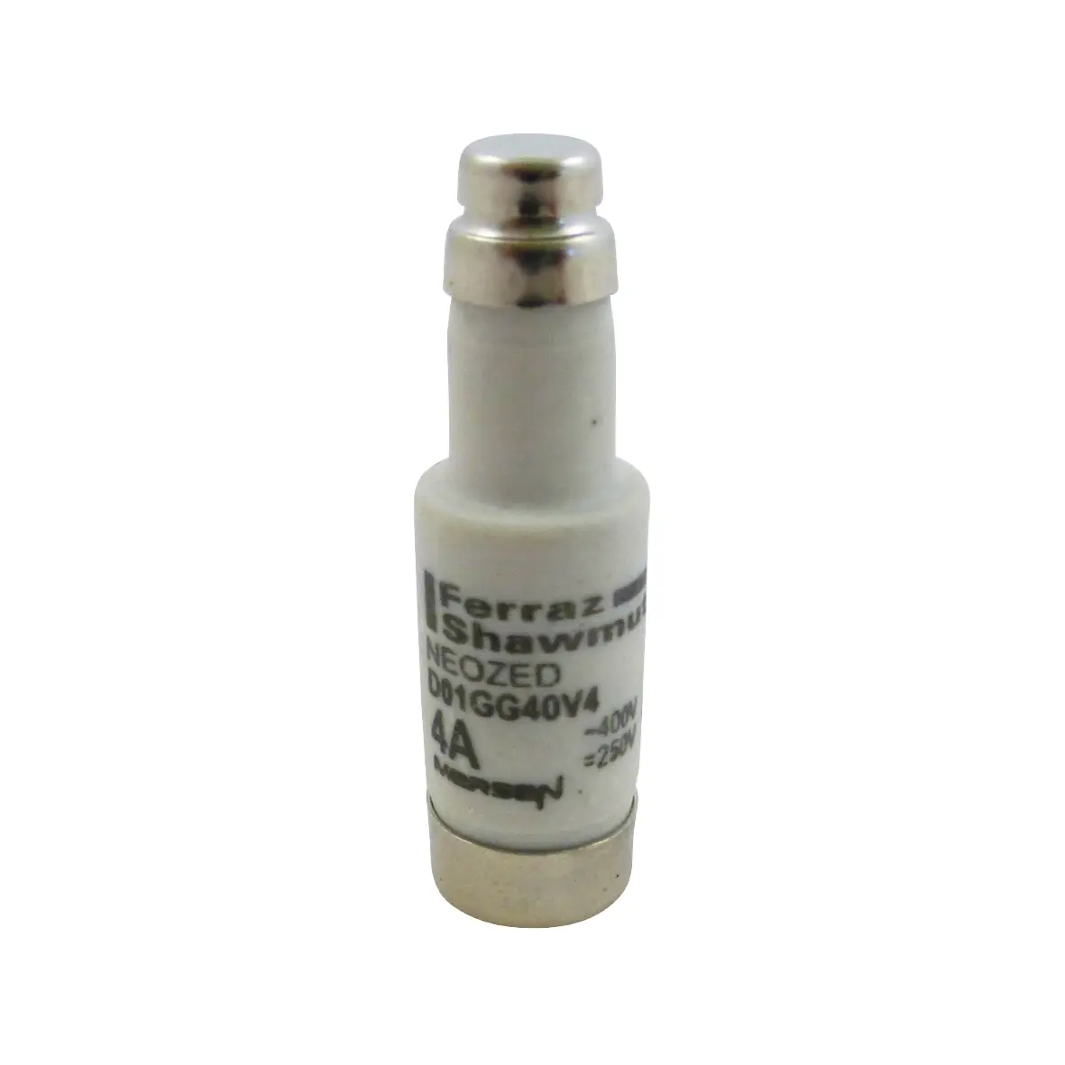 Produktfoto 1 von Mersen W NEOZED-Sicherung, Typ D01, 4A, 400V ac, 50 kA