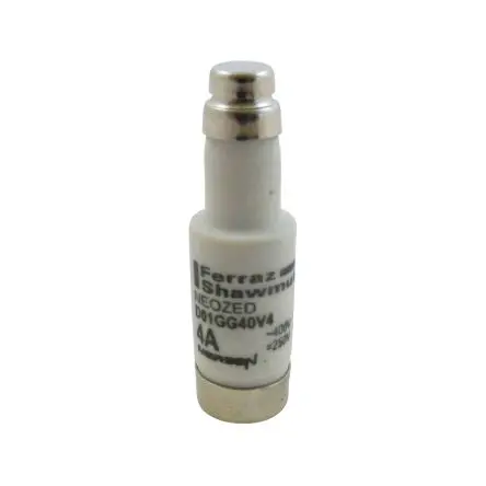 Produktfoto 1 von Mersen W NEOZED-Sicherung, Typ D01, 4A, 400V ac, 50 kA