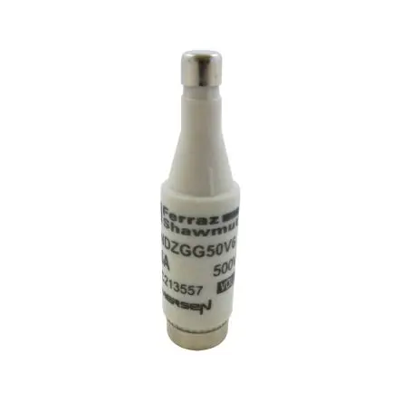 Produktfoto 1 von Mersen DIAZED-Sicherung, Typ D1, 6A, 500V, 50 kA, E16 Gewinde