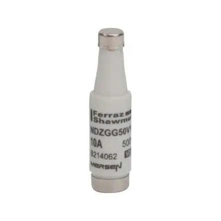 Produktfoto 1 von Mersen DIAZED-Sicherung, Typ D1, 10A, 500V, 50 kA, E16 Gewinde