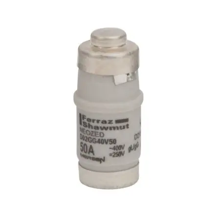 Produktfoto 1 von Mersen NEOZED-Sicherung, Typ D02, 50A, 400V ac, 50 kA