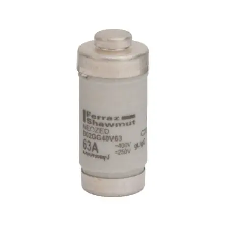 Produktfoto 1 von Mersen NEOZED-Sicherung, Typ D02, 63A, 400V ac, 50 kA