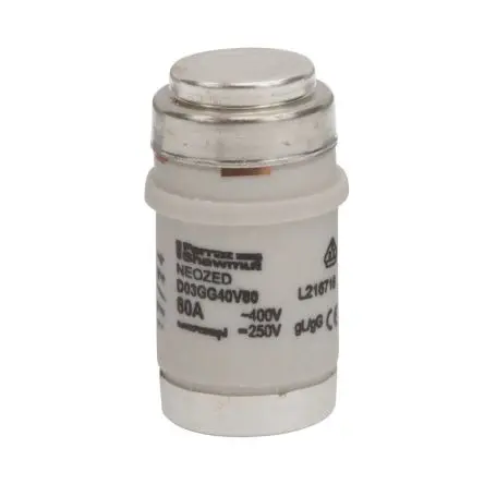 Produktfoto 1 von Mersen L NEOZED-Sicherung, Typ D03, 80A, 400V ac, 50 kA
