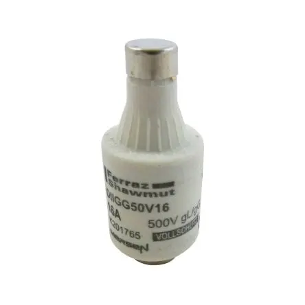 Produktfoto 1 von Mersen K DIAZED-Sicherung, Typ D2, 16A, 500V, 50 kA, E27 Gewinde
