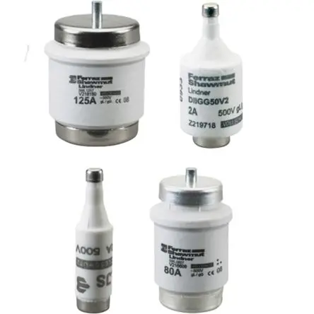 Produktfoto 1 von Mersen Q DIAZED-Sicherung, Typ D1, 20A, 500V, 50 kA, E16 Gewinde