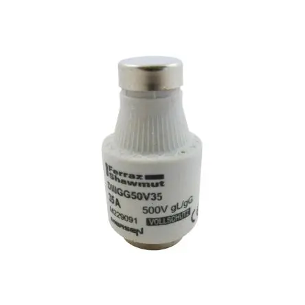 Produktfoto 1 von Mersen DIAZED-Sicherung, Typ D3, 35A, 500V, 50 kA, E33 Gewinde