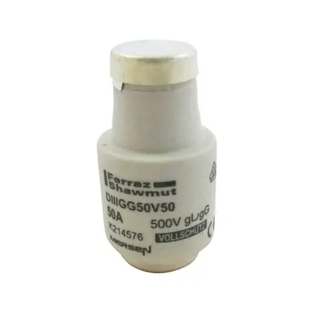 Produktfoto 1 von Mersen K DIAZED-Sicherung, Typ D3, 50A, 500V, 50 kA, E33 Gewinde
