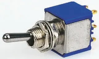 Produktfoto 1 von APEM Panel Kippschalter DPST, Ein-Ein, 24 V dc, 250 V ac, 400mA, Lötöse