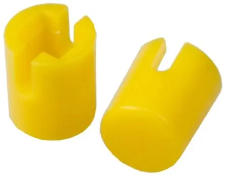 Produktfoto 1 von APEM Taktschalter-Kappe Gelb, für Tastaturschalter